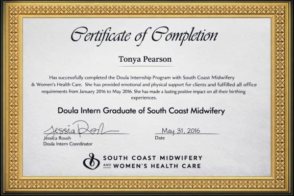 Tonya Cddona — doula training — photo 4