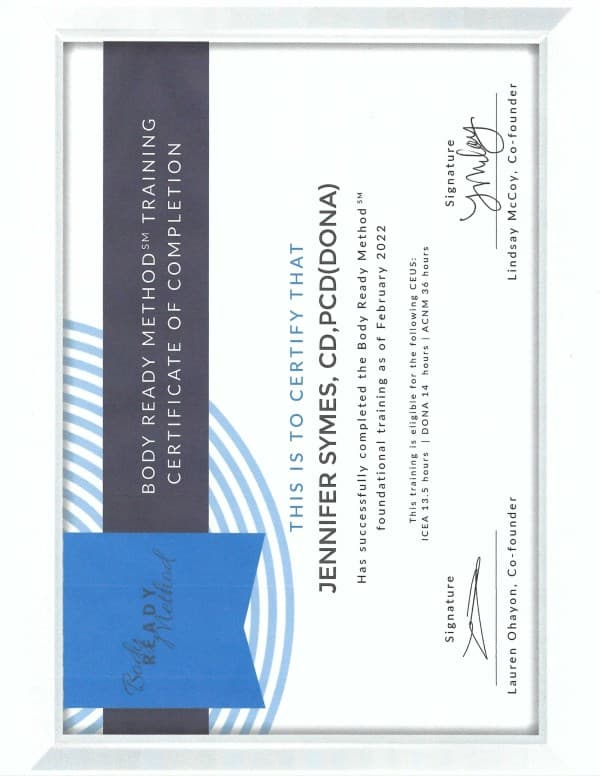 Jennifer Symes — doula training — photo 1