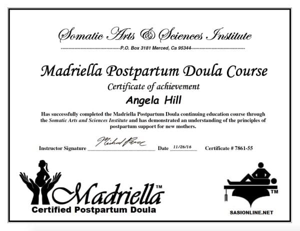 Annie Hill — doula training — photo 2