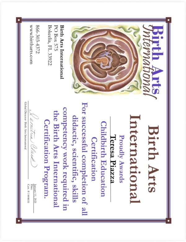 Teresa Cd — doula training — photo 3