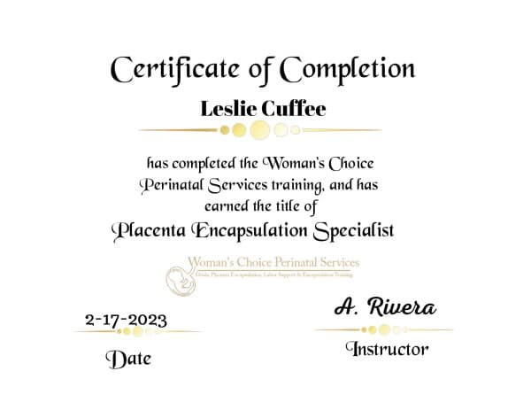 Leslie Cuffee — doula training — photo 1