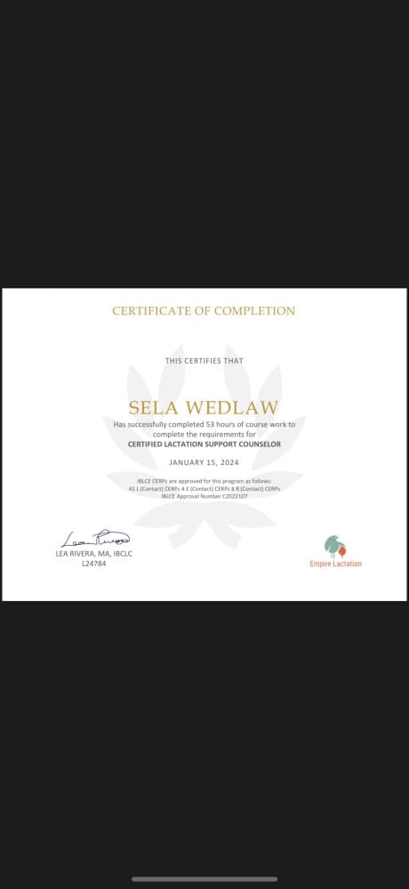Sela Patrice — doula training — photo 1