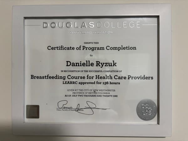 Danielle Ryzuk — doula training — photo 2
