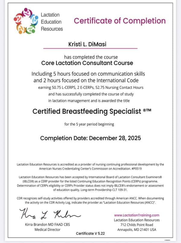 Kristi Dimasi — doula training — photo 5