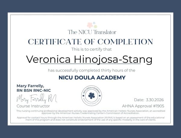 Veronica Hinojosa_stang — doula training — photo 5
